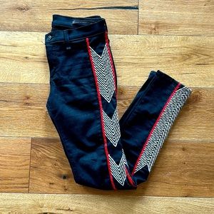 Rag & Bone Embroidered Jeans